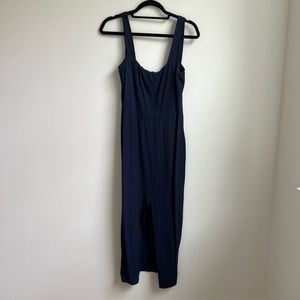 Reformation Graciella Dress Navy NWOT